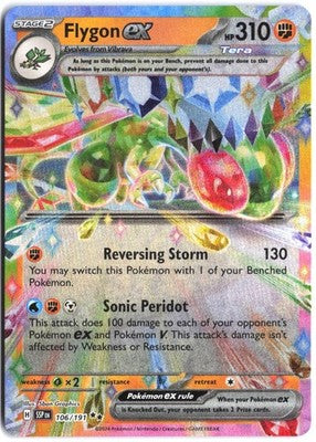 Flygon ex #106/191 Surging Sparks 2024 NM