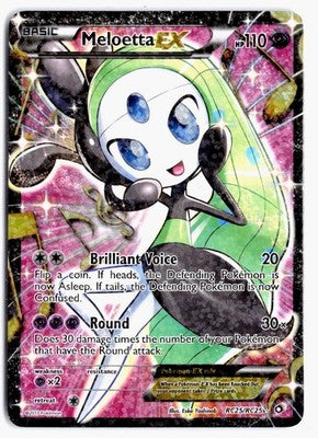 Meloetta EX #RC25/RC25 Legendary Treasures 2013 MP