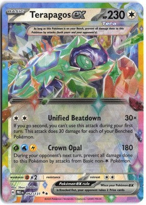 Load image into Gallery viewer, Terapagos ex #179/217 Ultra Rare Ascended Heroes 2026 NM
