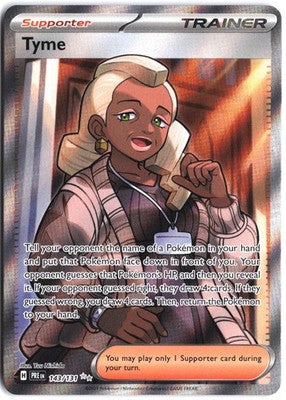 Tyme #143/131 Prismatic Evolutions 2025 NM