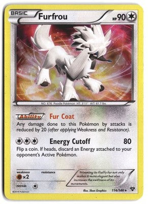 Load image into Gallery viewer, Furfrou #114/146 Xy 2014 NM
