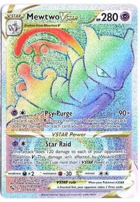 Mewtwo VSTAR #079/078 Pokemon GO 2022 LP