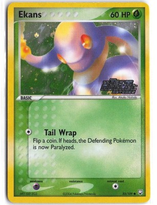 Ekans #55/109 EX Team Rocket Returns 2004 NM