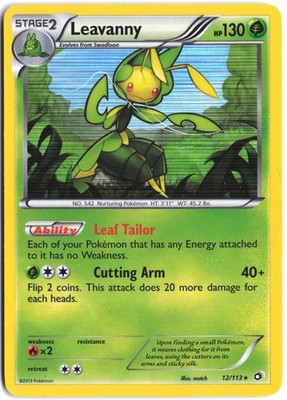 Load image into Gallery viewer, Leavanny #12/113 Legendary Treasures 2013 NM
