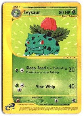 Ivysaur #82/165 Expedition 2002 LP