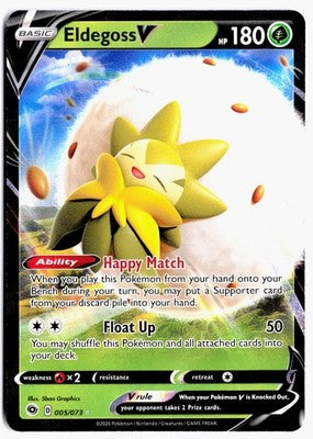 Load image into Gallery viewer, Eldegoss V #005/073 Champion's Path 2020 NM
