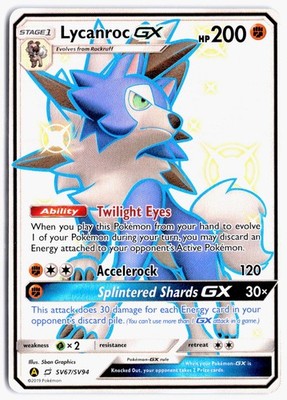 Load image into Gallery viewer, Lycanroc GX #SV67/SV94 Hidden Fates 2019 NM
