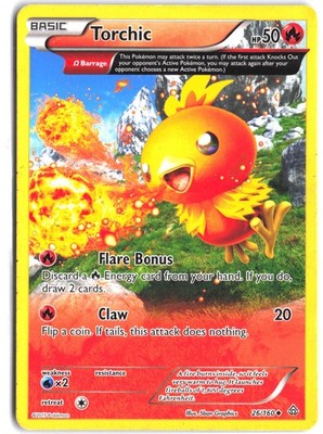 Load image into Gallery viewer, Torchic #26/160 Primal Clash 2015 NM
