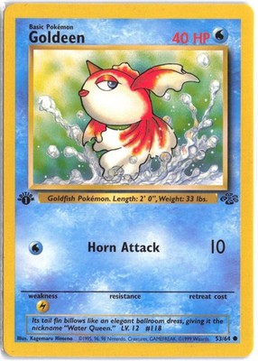 Goldeen #53/64 Jungle 1st Edition 1999 NM
