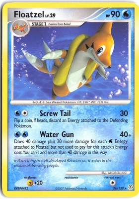 Load image into Gallery viewer, Floatzel #26/130 Diamond &amp; Pearl 2007 MP
