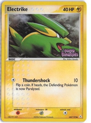 Electrike #64/110 EX Holon Phantoms 2006 MP