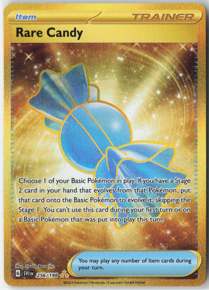 Load image into Gallery viewer, Rare Candy #256/198 Hyper Rare Scarlet &amp; Violet 2023 NM
