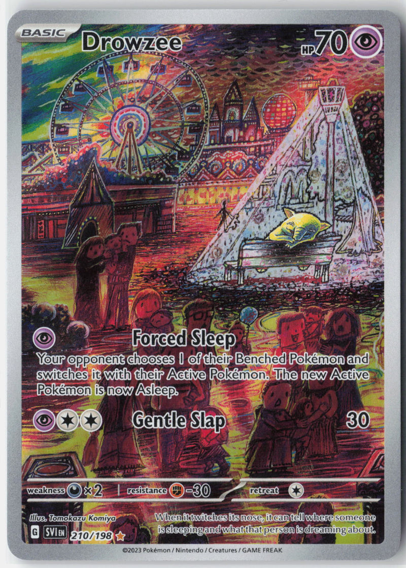 Load image into Gallery viewer, Drowzee #210/198 Scarlet &amp; Violet 2023 NM
