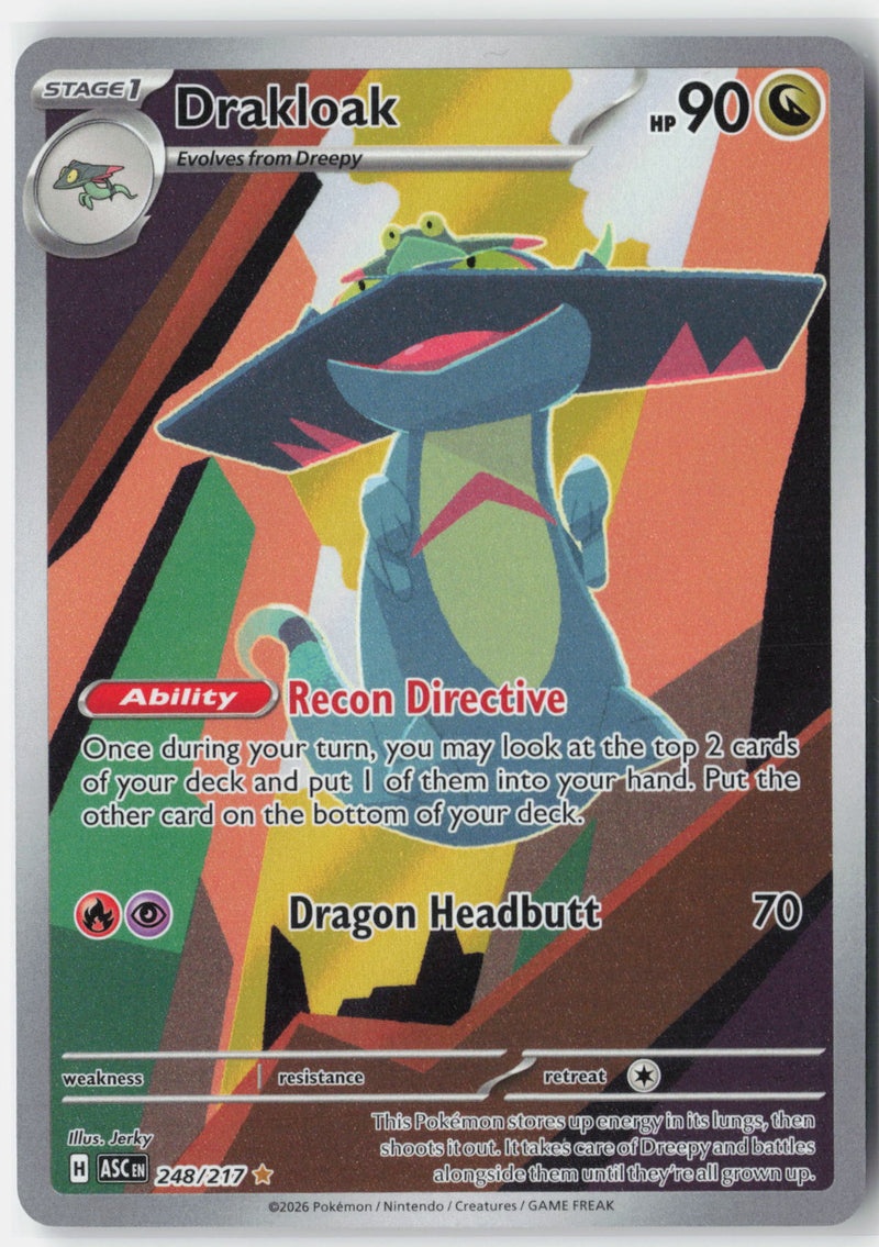 Load image into Gallery viewer, Drakloak #248/217 Illustration Rare Ascended Heroes 2026 NM
