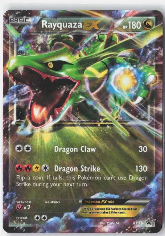 Rayquaza EX #XY73 XY Black Star Promo 2016 LP