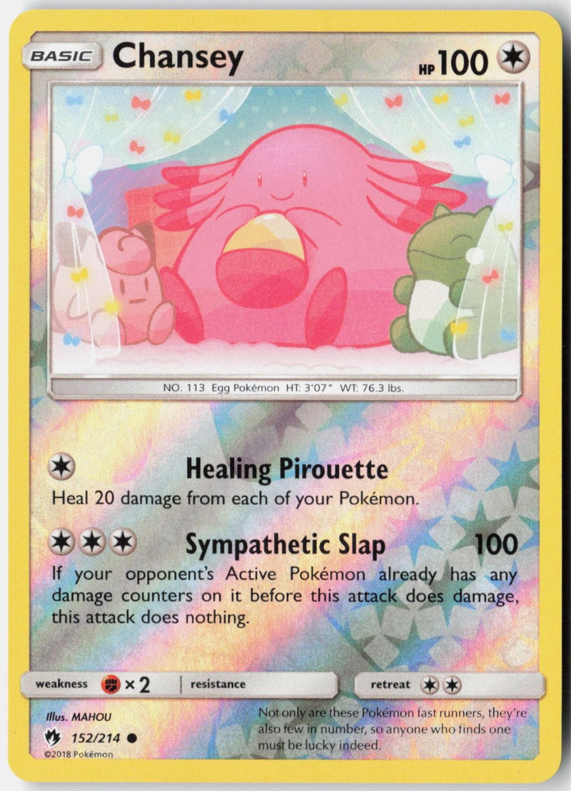 Load image into Gallery viewer, Chansey #152/214 Lost Thunder 2018 LP
