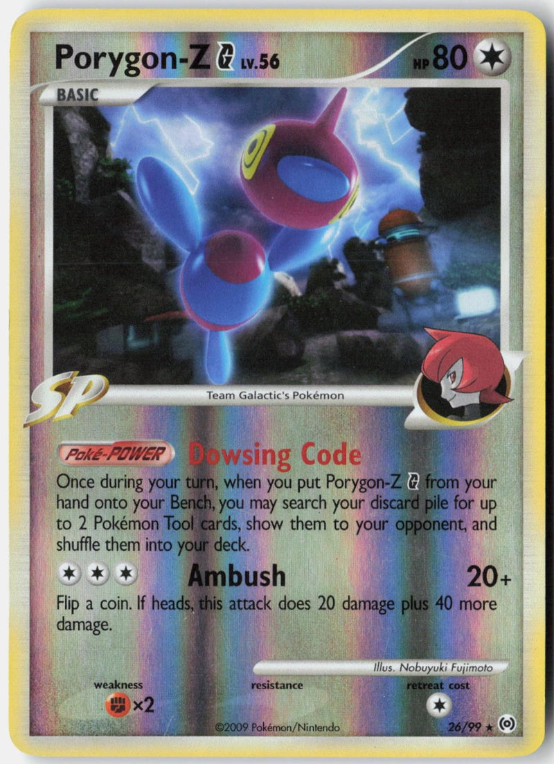 Load image into Gallery viewer, Porygon-Z G #26/99 Arceus 2009 MP
