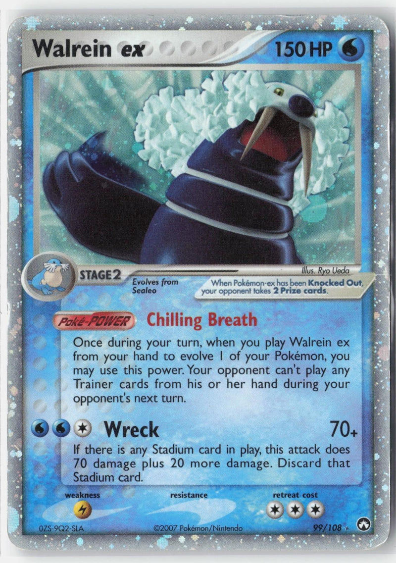 Load image into Gallery viewer, Walrein ex #99/108 EX Power Keepers 2007 MP
