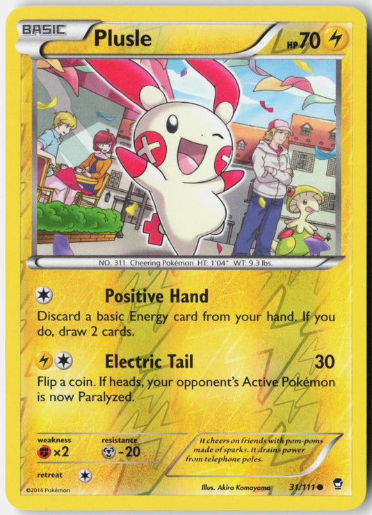 Plusle #31/111 Furious Fists 2014 MP