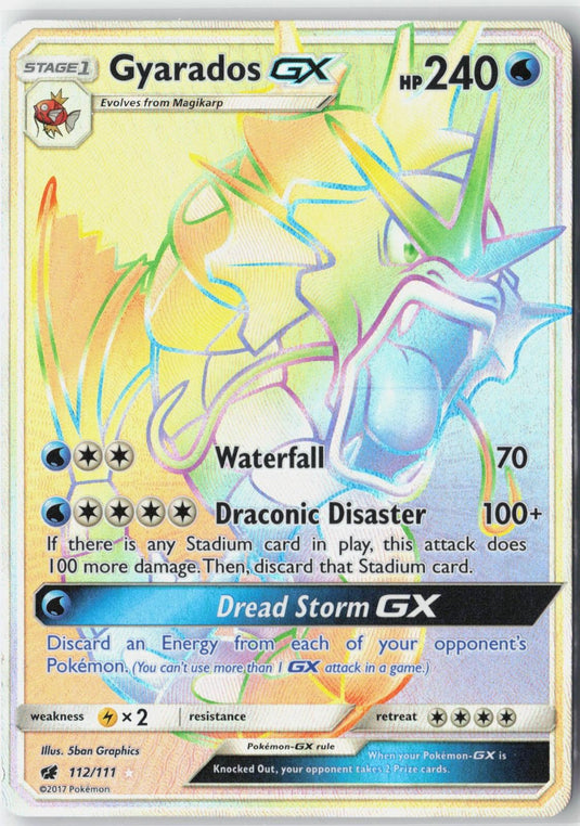 Gyarados GX #112/111 Crimson Invasion 2017 LP
