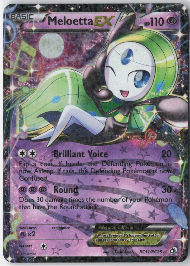 Load image into Gallery viewer, Meloetta EX #RC11/RC25 Legendary Treasures 2013 LP
