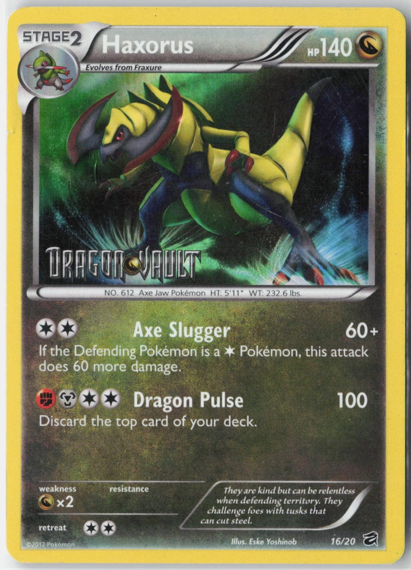 Load image into Gallery viewer, Haxorus #16/20 Dragon Vault 2012 MP
