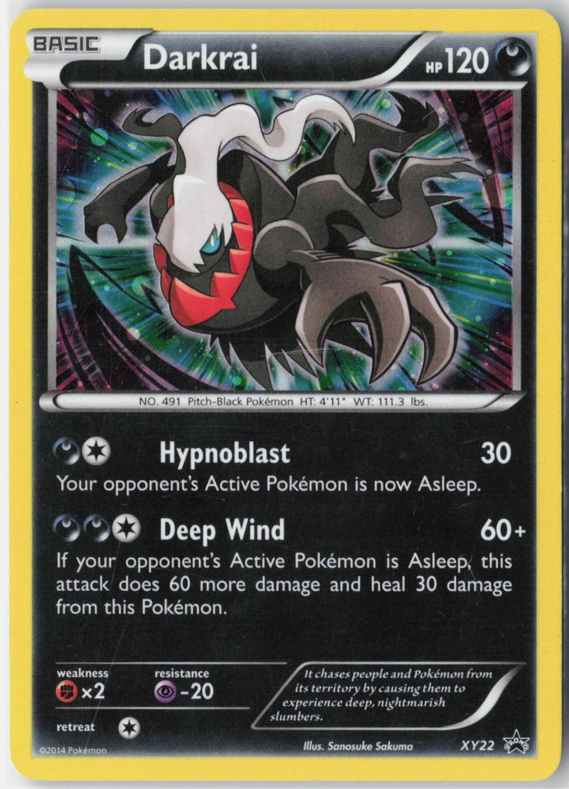Load image into Gallery viewer, Darkrai #XY22 XY Black Star Promo 2015 MP
