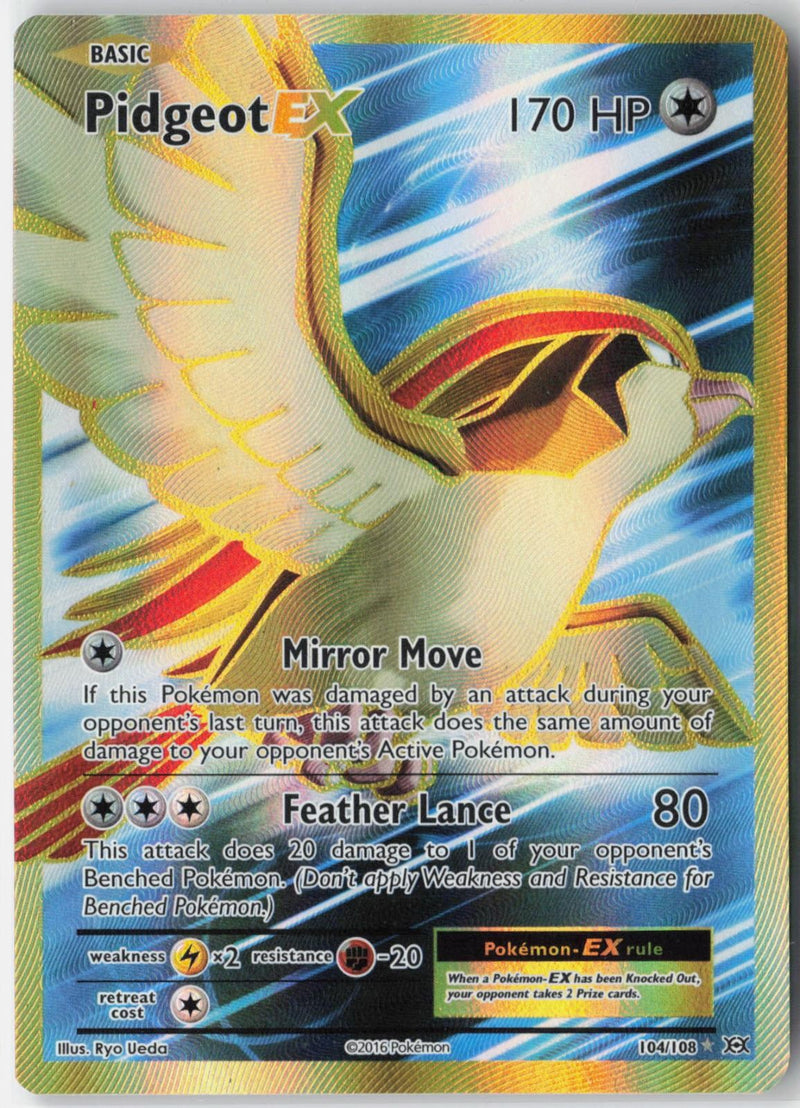 Load image into Gallery viewer, Pidgeot EX #104/108 Evolutions 2016 LP
