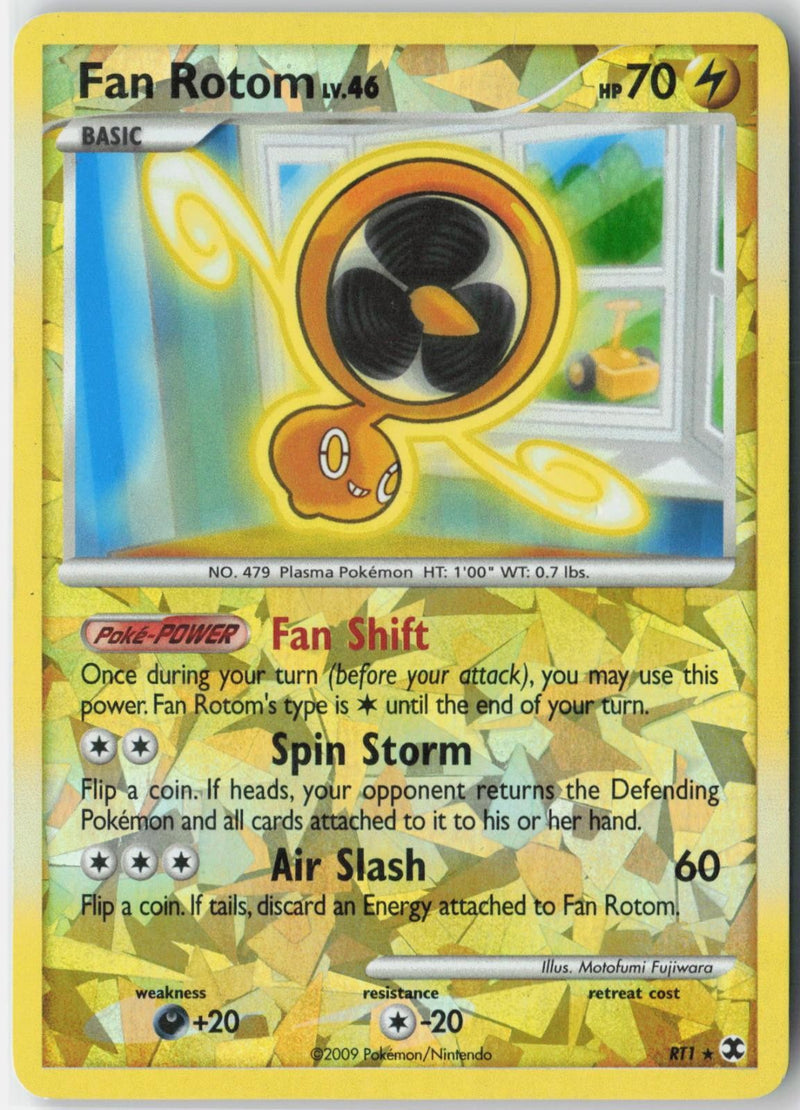 Load image into Gallery viewer, Fan Rotom #RT1 Rising Rivals 2009 LP
