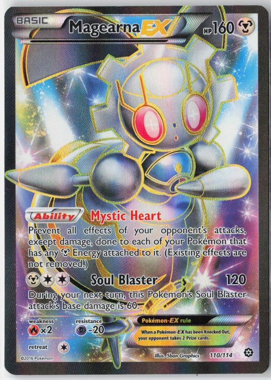 Magearna EX #110/114 Steam Siege 2016 LP