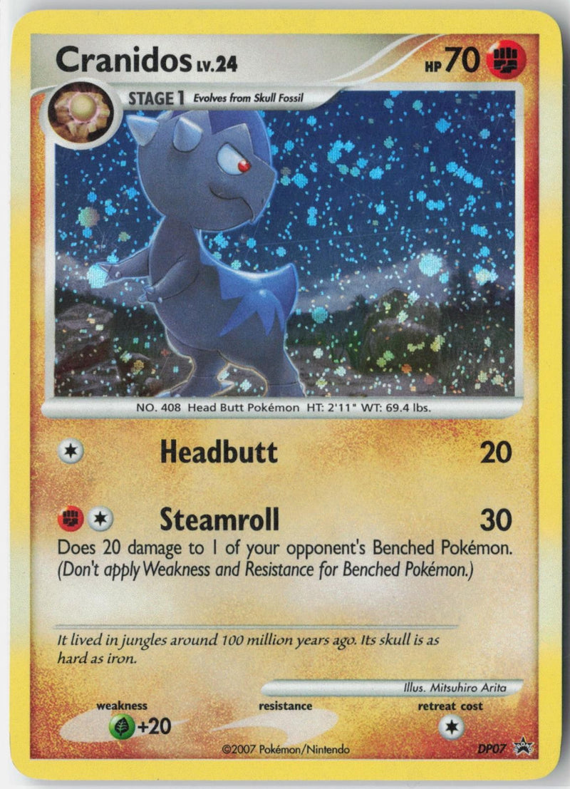 Load image into Gallery viewer, Cranidos #DP07 DP Black Star Promo 2007 MP
