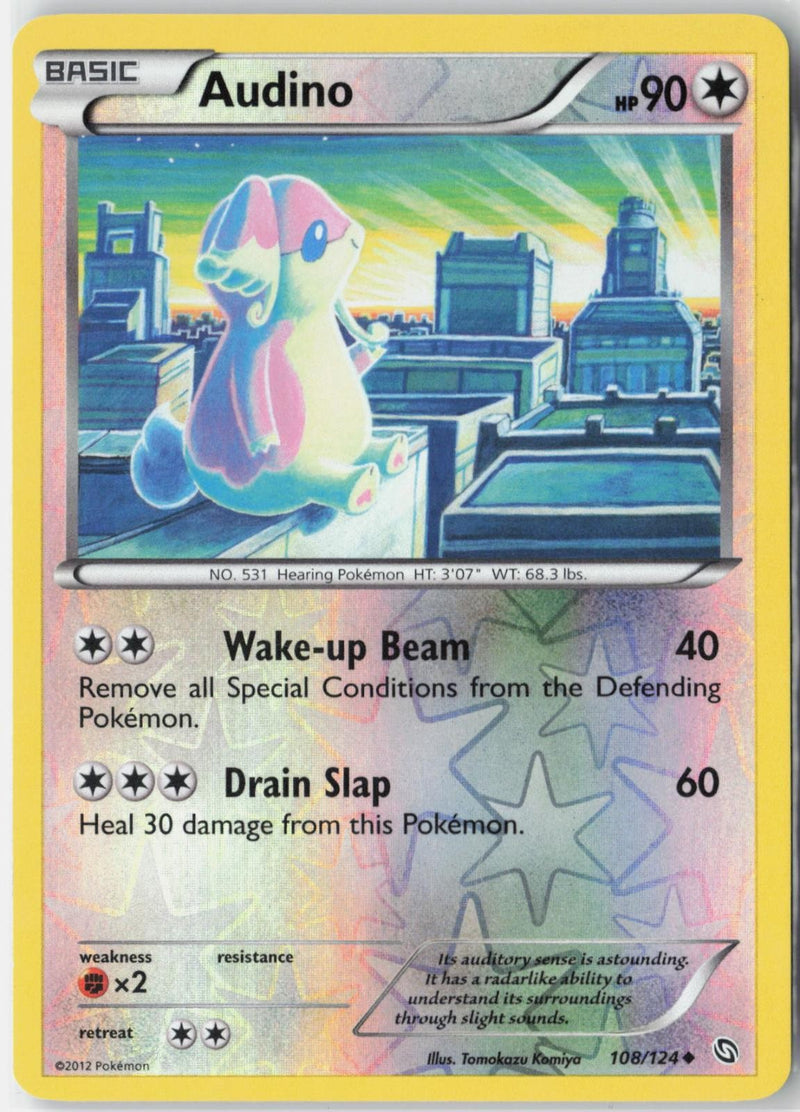 Load image into Gallery viewer, Audino #108/124 Dragons Exalted 2012 LP

