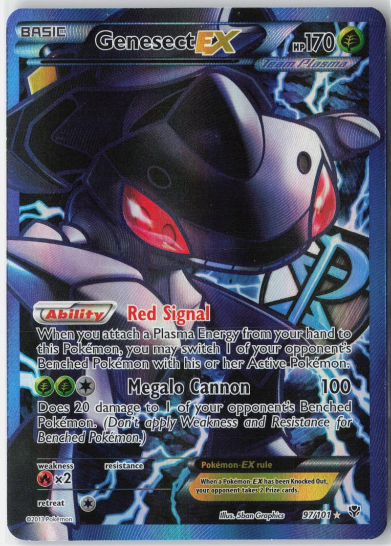 Load image into Gallery viewer, Genesect EX #97/101 Plasma Blast 2013 LP
