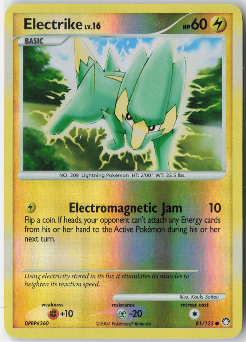 Load image into Gallery viewer, Electrike #81/123 Mysterious Treasures 2007 LP
