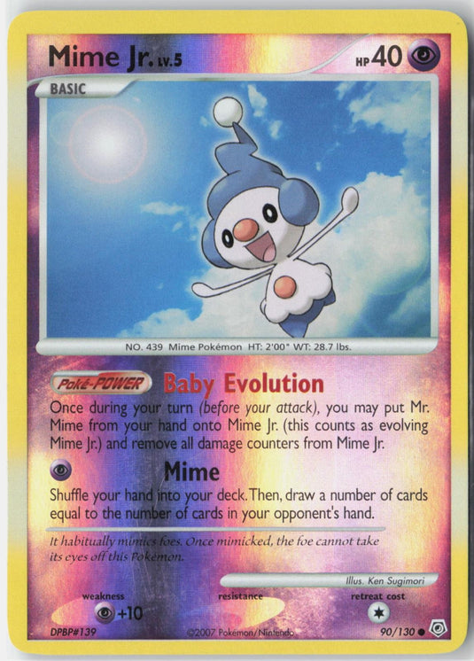 Mime Jr. #90/130 Diamond & Pearl 2007 LP