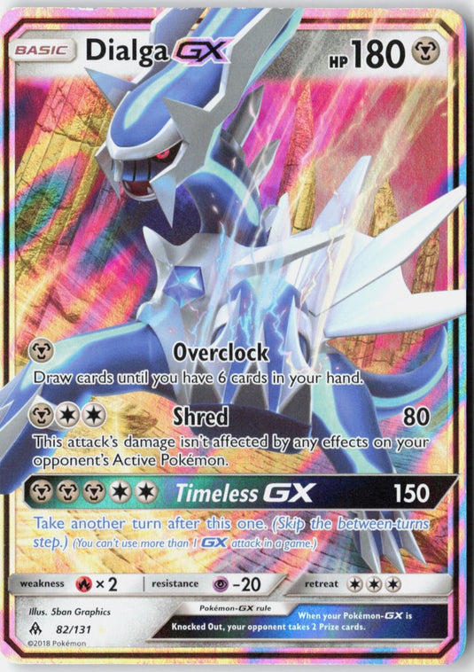 Dialga GX #82/131 Forbidden Light 2018 LP