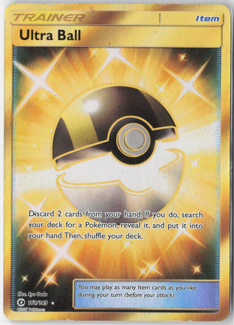Load image into Gallery viewer, Ultra Ball #161/149 Sun &amp; Moon 2017 HP
