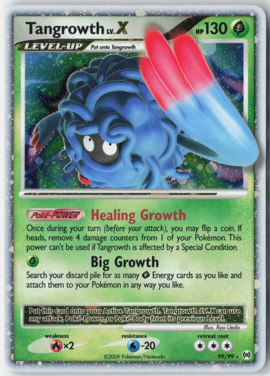 Tangrowth LV.X #99/99 Arceus 2009 LP