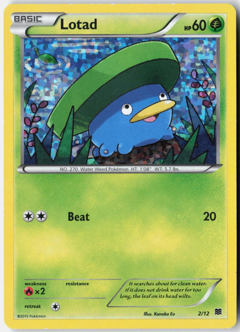 Load image into Gallery viewer, Lotad #2/12 McDonald's Collection 2015 2015 LP
