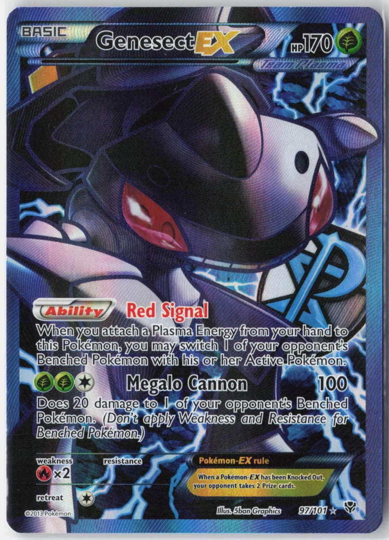 Load image into Gallery viewer, Genesect EX #97/101 Plasma Blast 2013 LP
