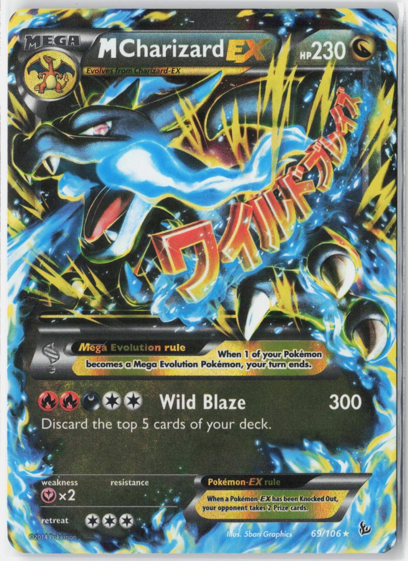 Load image into Gallery viewer, M Charizard EX #69/106 Flashfire 2014 LP
