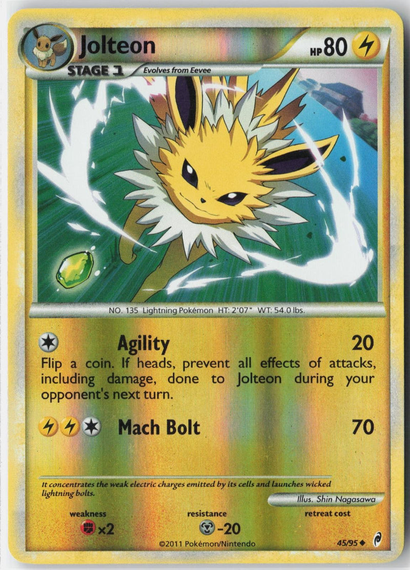 Load image into Gallery viewer, Jolteon #45/95 Call of Legends 2011 LP
