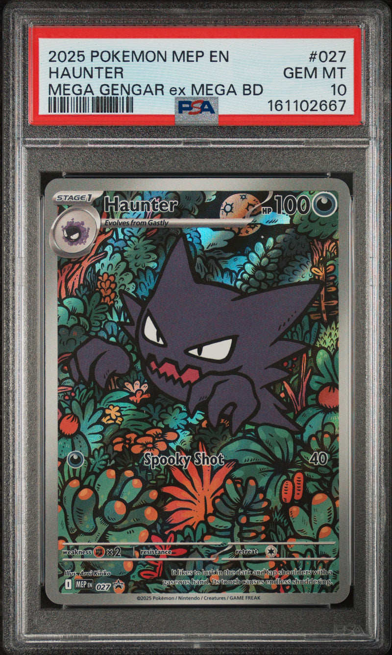 Load image into Gallery viewer, Haunter #27 MEP Black Star Promo 2025 PSA 10
