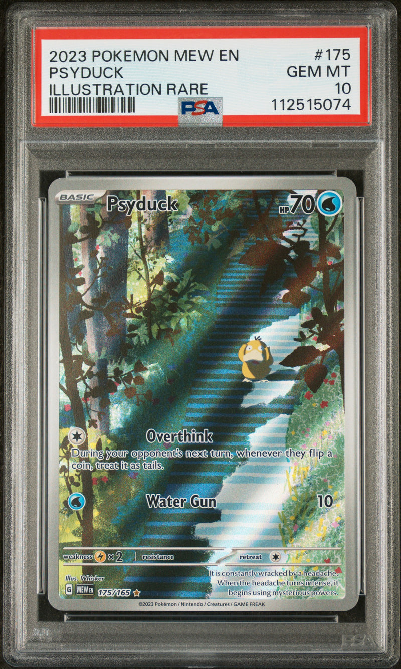 Load image into Gallery viewer, Psyduck #175/165 Illustration Rare 151 2023 NM
