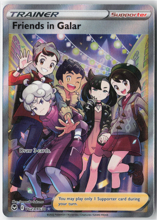 Friends in Galar #TG23/TG30 Trainer Gallery Silver Tempest 2022 NM