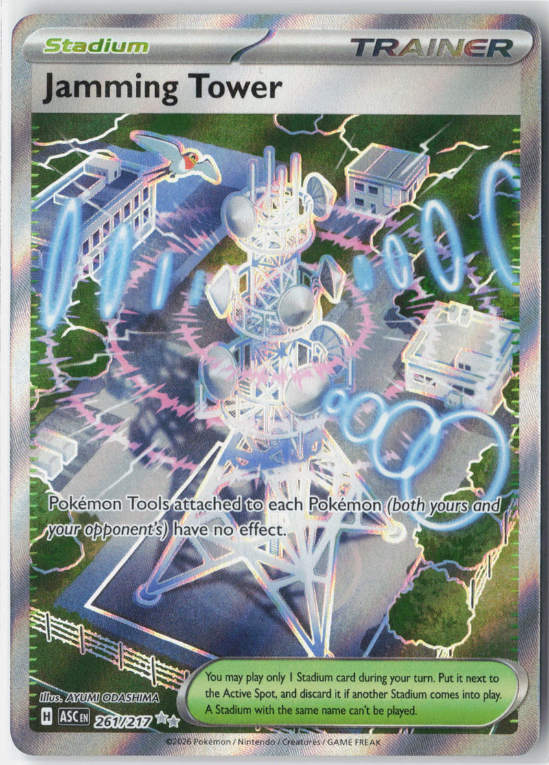 Load image into Gallery viewer, Jamming Tower #261/217 Ultra Rare Ascended Heroes 2026 NM
