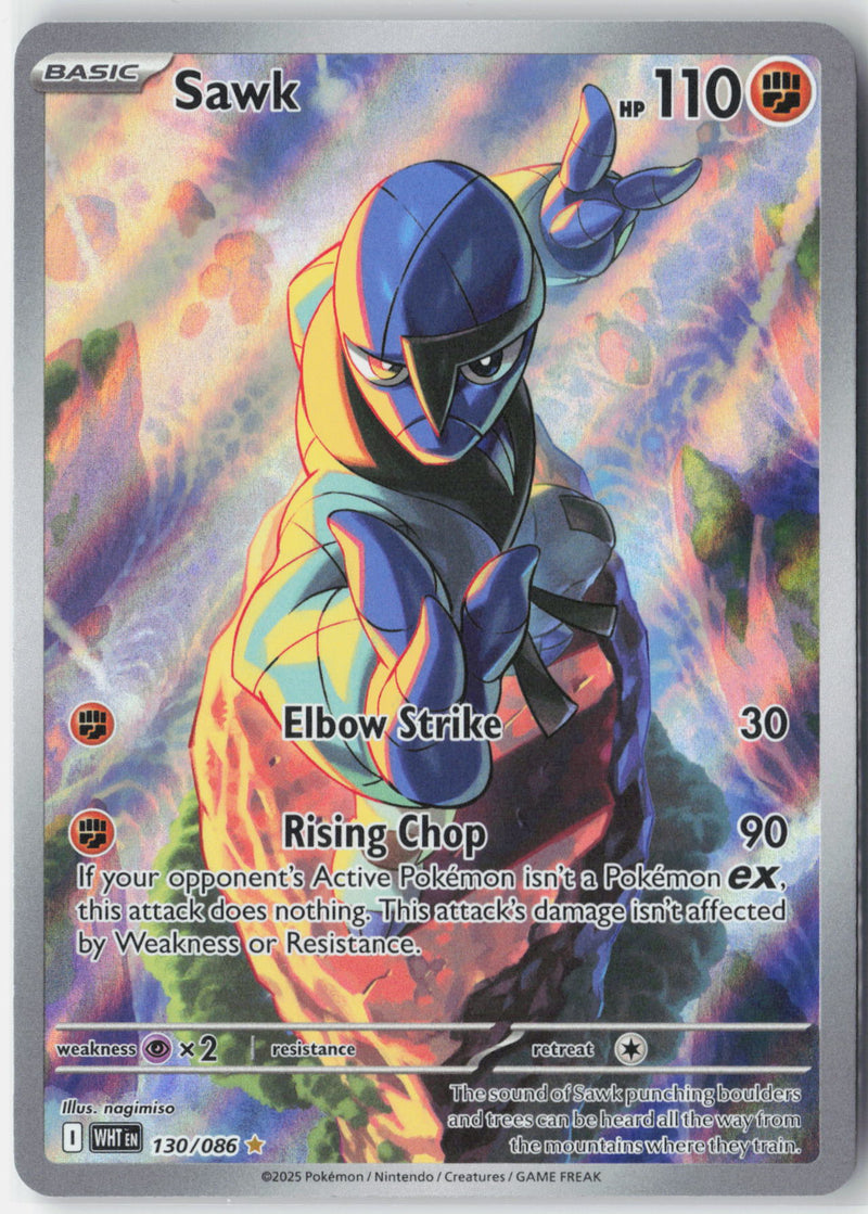 Load image into Gallery viewer, Sawk #130/086 Illustration Rare White Flare 2025 NM

