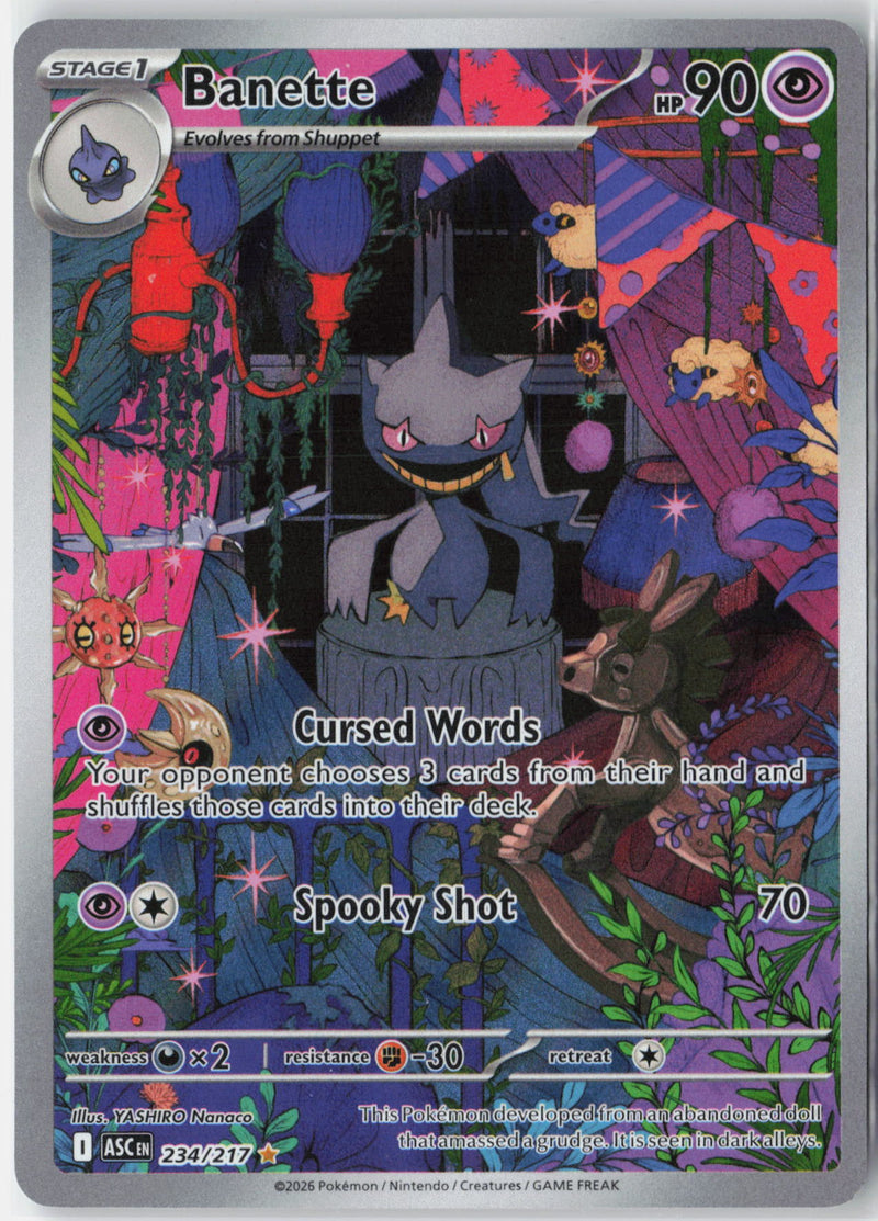 Load image into Gallery viewer, Banette #234/217 Illustration Rare Ascended Heroes 2026 NM
