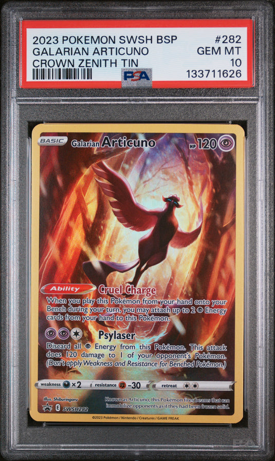 Galarian Articuno #SWSH282 SWSH Black Star Promo 2023 NM