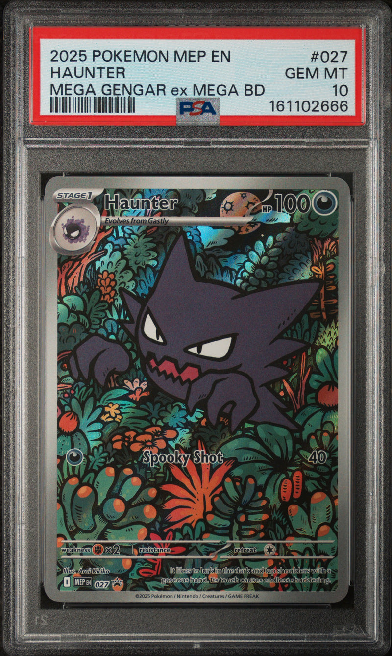 Load image into Gallery viewer, Haunter #27 MEP Black Star Promo 2025 PSA 10
